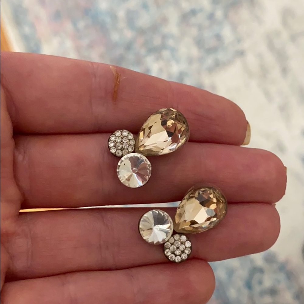 Cluster earrings